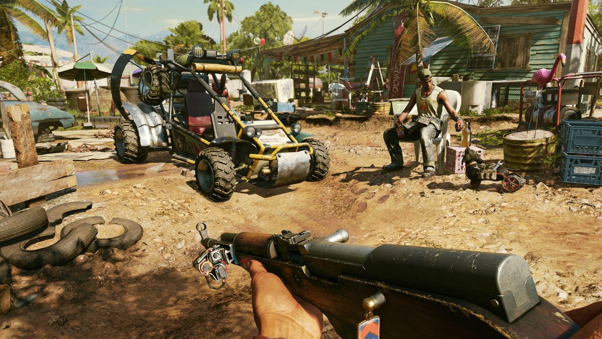 Far Cry 6 – PlayStation 4 (PS4) video game gameplay, open-world shooter by Ubisoft