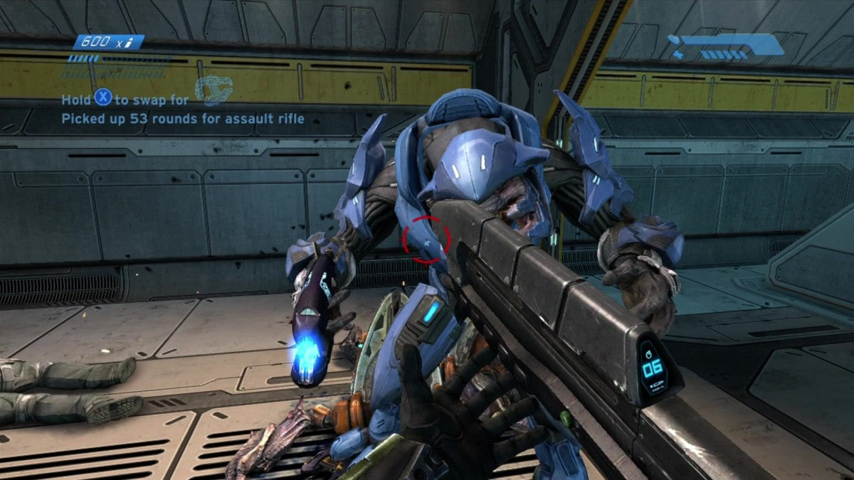 Halo: Combat Evolved Anniversary [Platinum Hits] gameplay for Xbox 360 (X360) sci-fi first-person shooter video game