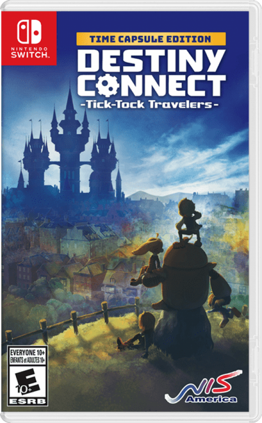 Destiny Connect: Tick-Tock Travelers [Time Capsule Edition] – Nintendo Switch (NS) cover art for video game for NS
