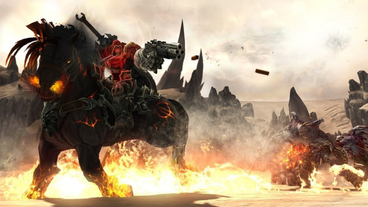 Darksiders gameplay for Xbox 360 (X360) action-adventure role-playing video game