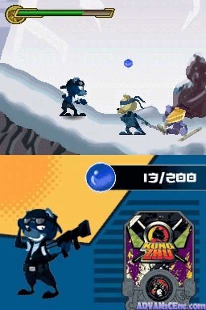 Kung Zhu gameplay for Nintendo DS (DS) action adventure video game