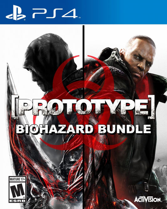 Prototype Biohazard Bundle – PlayStation 4 (PS4) video game cover image, open-world action