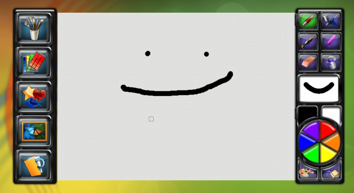 uDraw Studio: Instant Artist gameplay for Nintendo Wii (Wii) featuring creative drawing and painting with the uDraw GameTablet, offering tools, colors, and artistic effects.