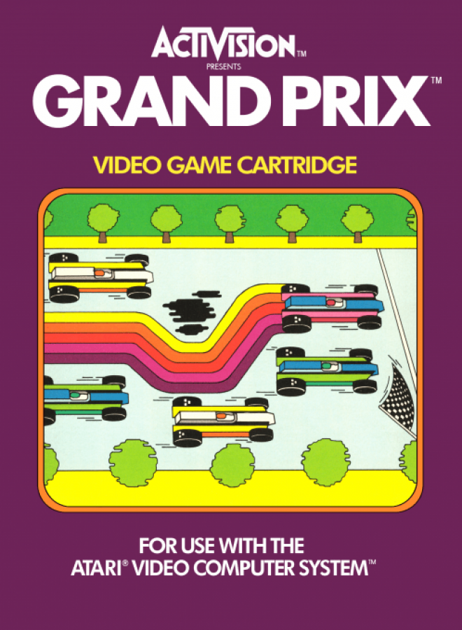 Grand Prix cover art for Atari 2600 (2600) video game