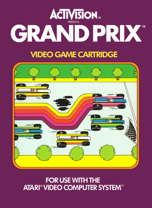 Grand Prix cover art for Atari 2600 (2600) video game