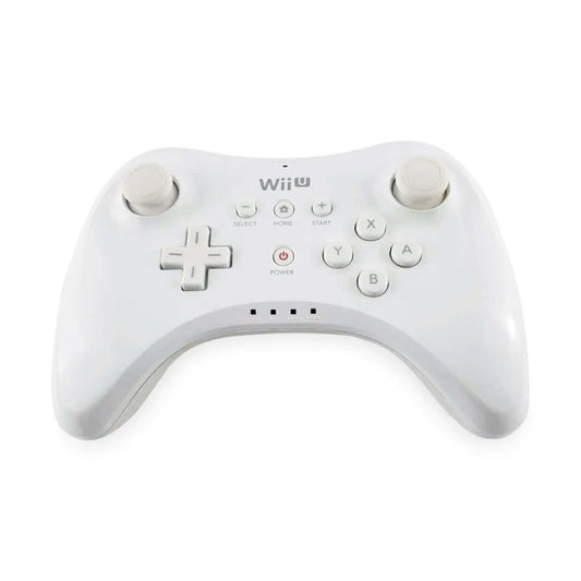Wii U Pro Controller featuring wireless gamepad design, comfortable ergonomic controls, and extended battery life for Nintendo Wii U gaming front