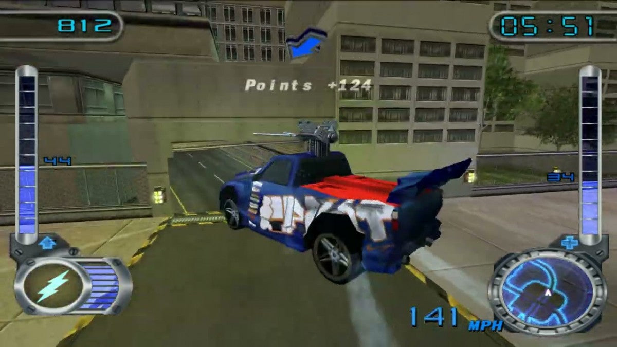 Hot Wheels: Velocity X - Maximum Justice gameplay for PlayStation 2 (PS2) video game
