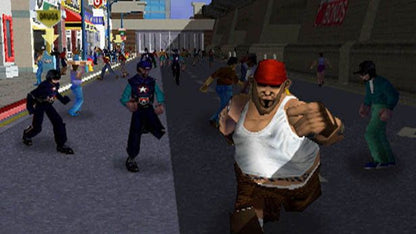 State of Emergency – PlayStation 2 (PS2) video game gameplay, action beat 'em up.