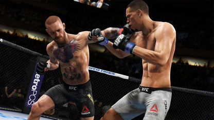 UFC 3 PlayStation Hits retro PlayStation 4 video game UFC mixed martial arts fighting simulation realistic combat multiplayer sports gameplay console title PlayStation 4 release gameplay