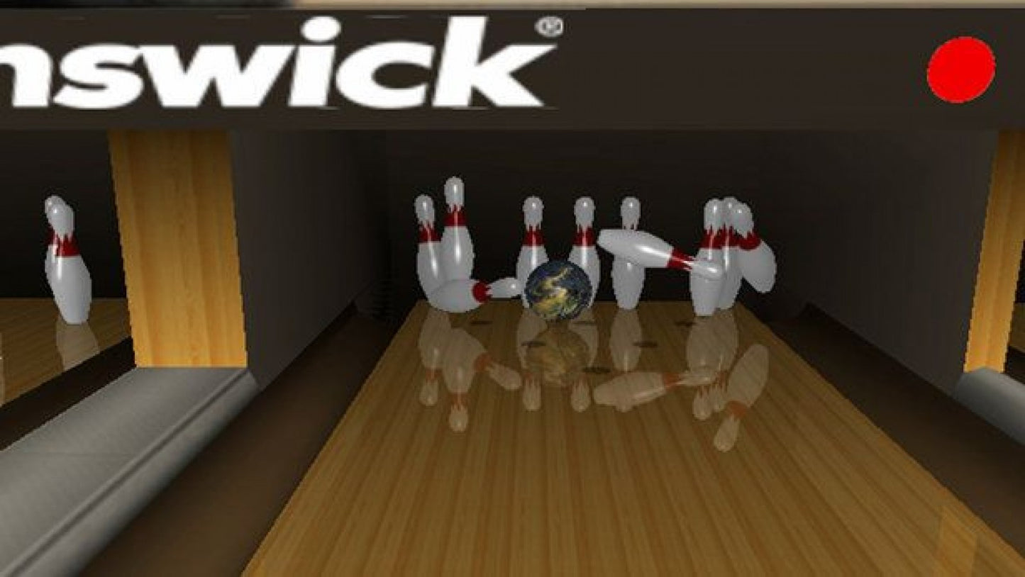 Brunswick Pro Bowling gameplay art for Nintendo Wii (Wii) video game 