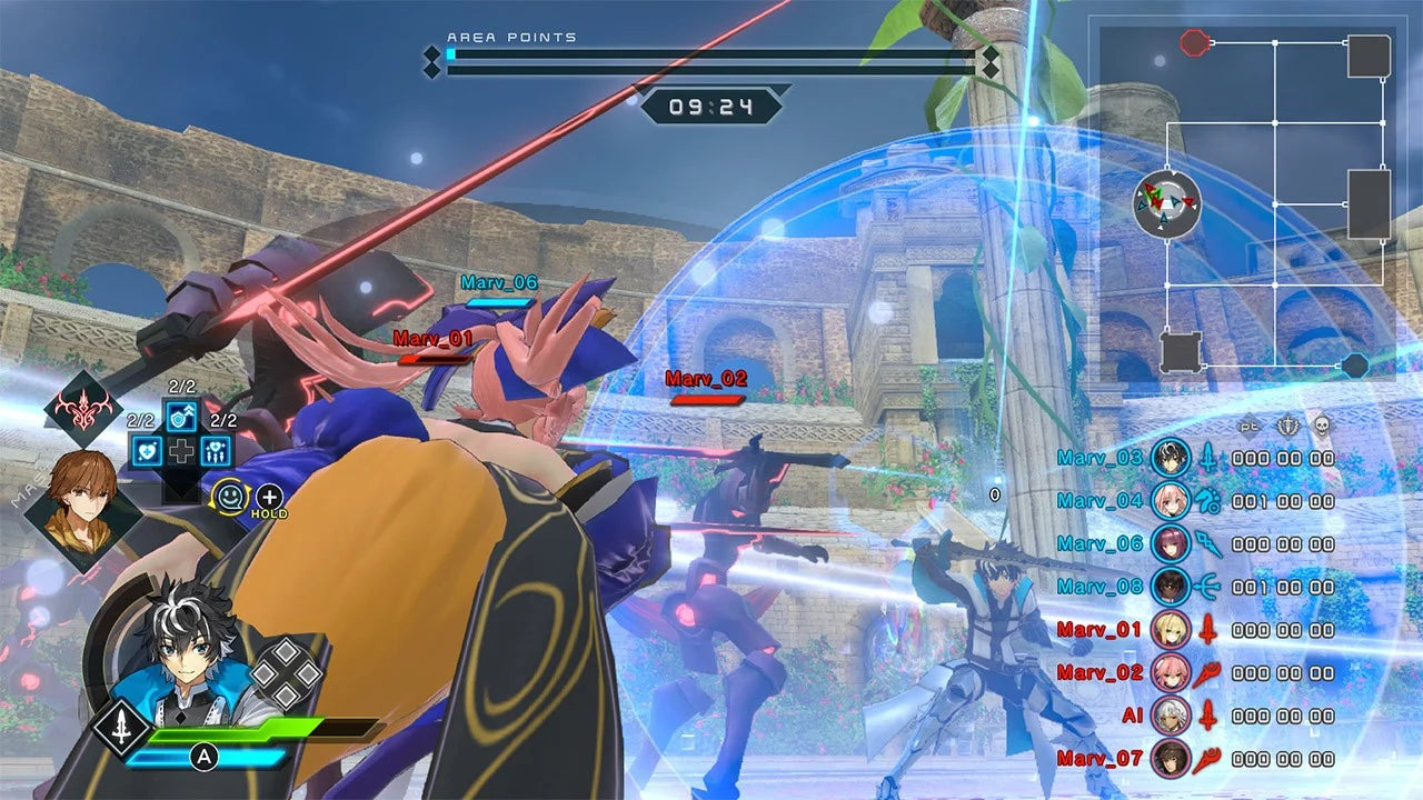 Fate/EXTELLA Link Fleeting Glory Edition CIB Nintendo Switch video game, action RPG, musou-style combat, Fate series collector’s edition, console title gameplay screenshot