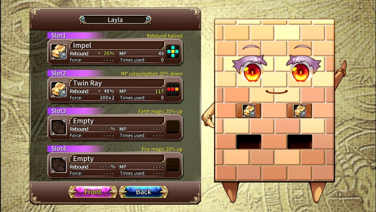 Miden Tower Limited Run 407 PlayStation 4 retro-style dungeon crawler RPG Kemco physical limited print release first-person turn-based combat exploration party-based magic system dungeon crawling collector’s item gameplay screenshot