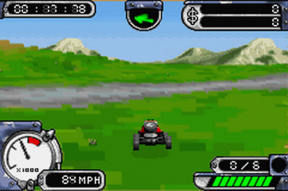 Smuggler's Run Nintendo Game Boy Advance GBA for racing action retro video game fans featuring off road driving vehicle missions high speed chases rugged environments challenging objectives classic handheld gaming collectible gaming appeal gameplay
