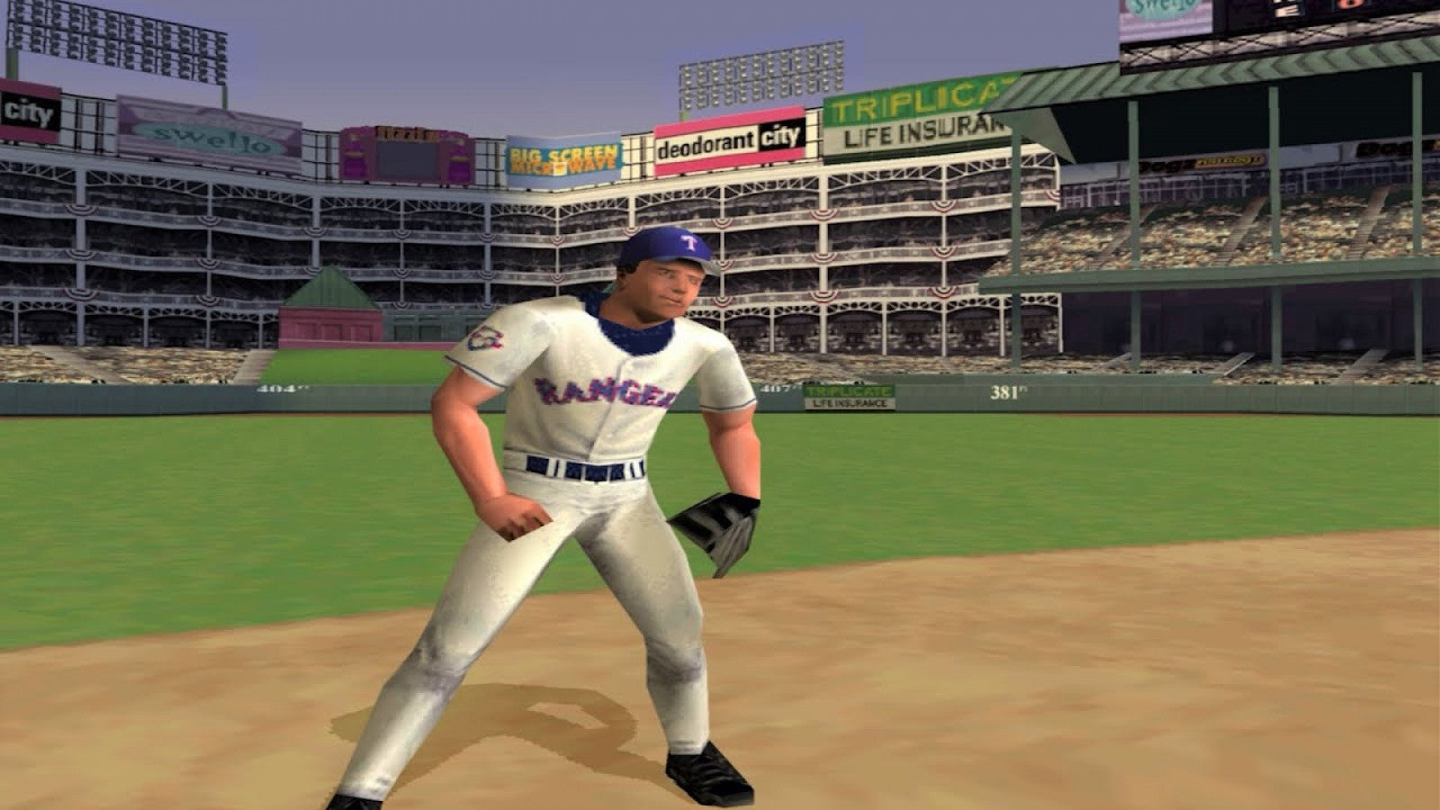 Triple Play Baseball for PlayStation 2 sports baseball video game featuring fast paced arcade style gameplay official MLB teams power ups and classic EA Sports baseball experience gameplay
