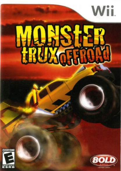 Monster Trux Offroad cover art for Nintendo Wii (Wii) video game
