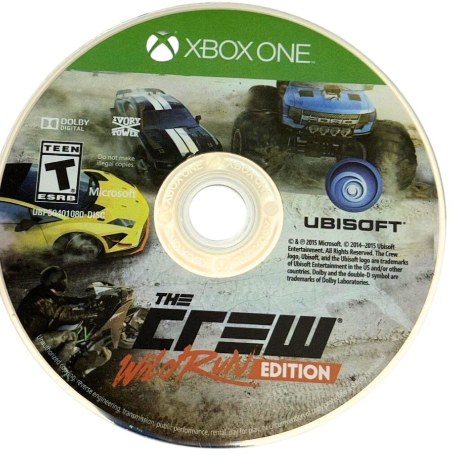 The Crew [Wild Run Edition] – Xbox One (XONE) disc for open-world racing video game