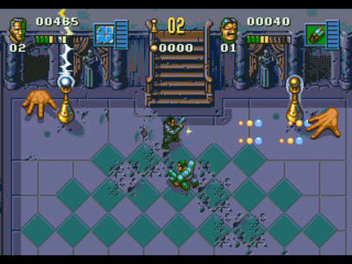 Soldiers of Fortune Sega Genesis retro video game action platformer gameplay (1993)