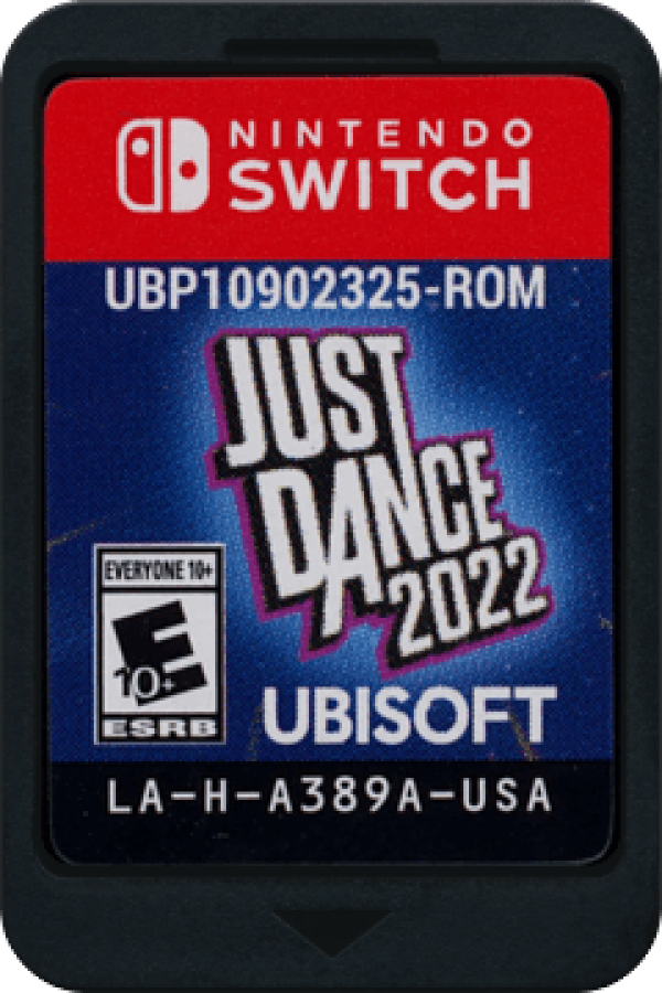 Just Dance 2022 – Nintendo Switch (NS) Front Cover Cartridge Art HD Image Art for Just Dance 2022 