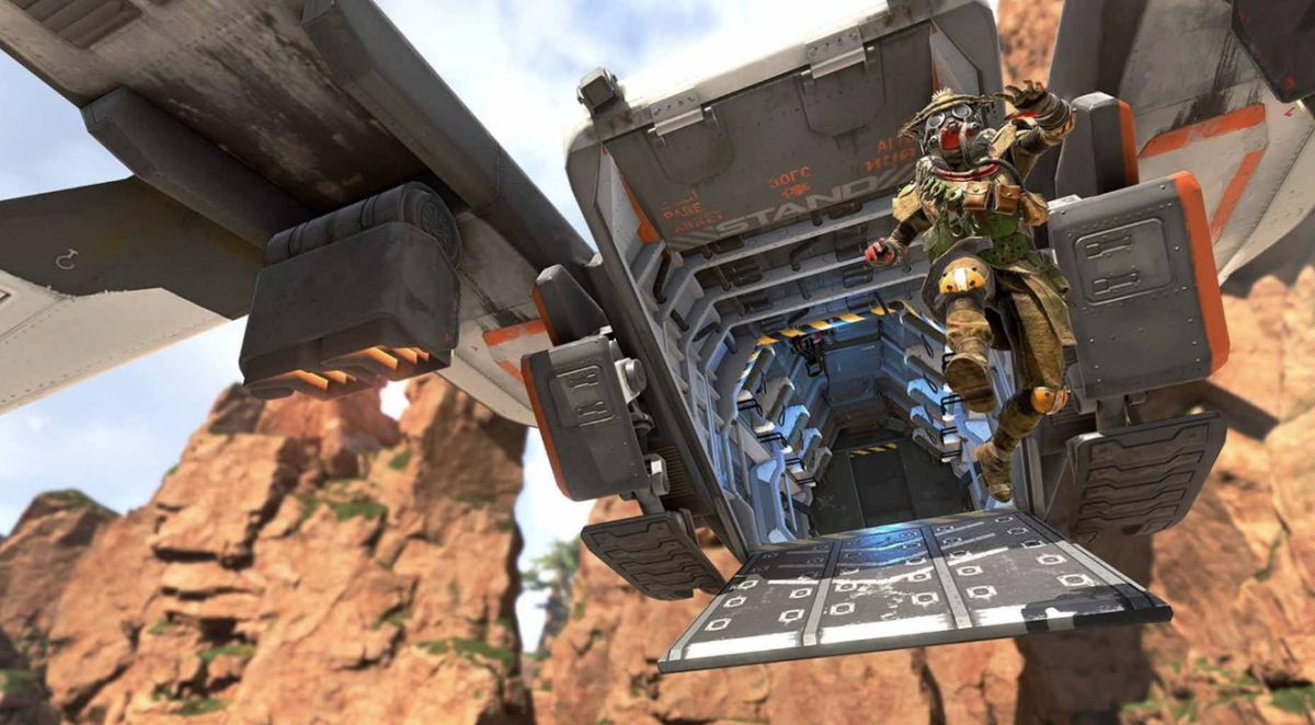 Apex Legends Bloodhound Edition for Xbox One, gameplay image for a battle royale first-person shooter multiplayer video game