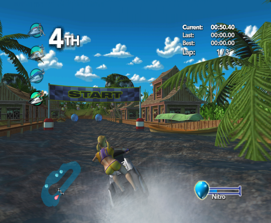 Kawasaki Jet Ski – Nintendo Wii (Wii) personal watercraft racing sports video game gameplay