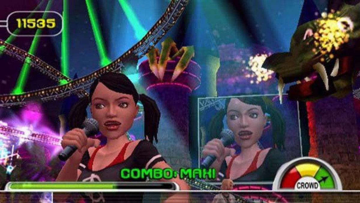 Karaoke Revolution Party gameplay for Playstation 2 (PS2) video game