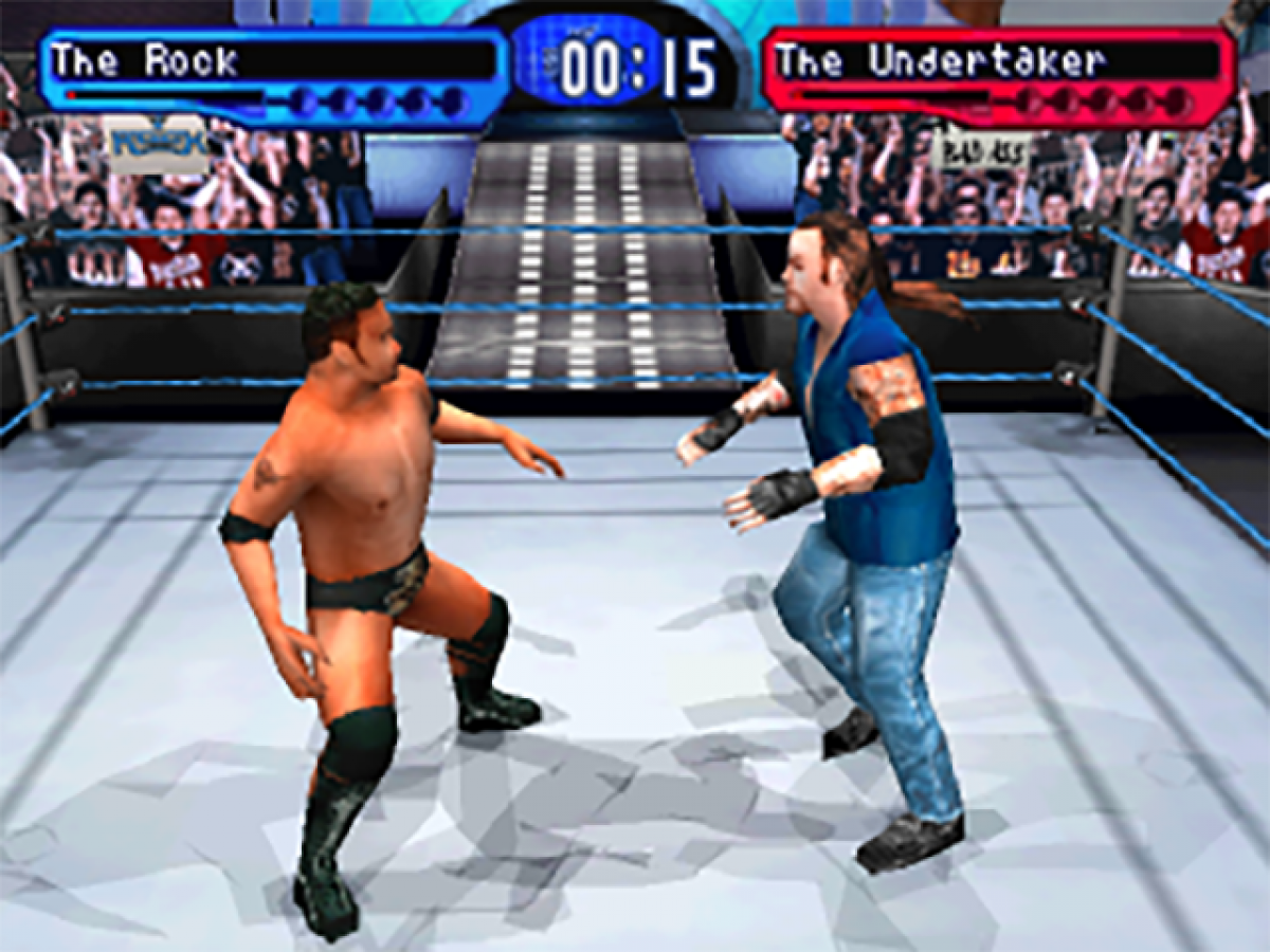 WWF SmackDown Greatest Hits PlayStation 1 PS1 for retro video game enthusiasts featuring professional wrestling gameplay iconic WWF Superstars fast paced ring action signature moves season mode multiplayer matches and collectible gaming appeal gameplay  