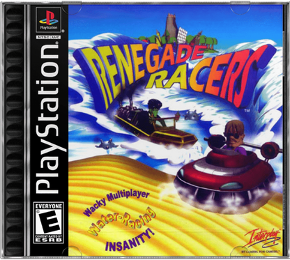 Renegade Racers cover art for PlayStation 1 (PS1) racing video game