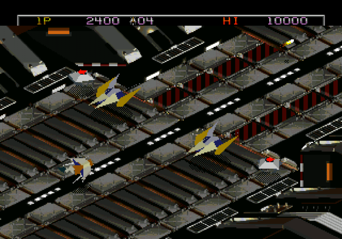 Zaxxon Motherbase 2000 Sega 32X retro video game shoot em up gameplay (1995)
