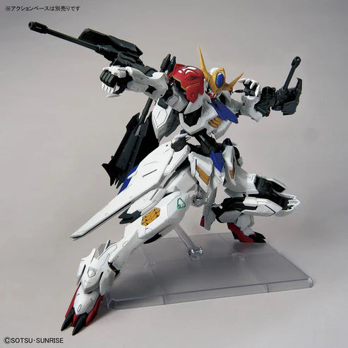 MG ASW-G-08 Gundam Barbatos Lupus Model Kit featuring Master Grade buildable Gundam mecha detailed articulation signature weapons customizable assembly premium display worthy craftsmanship anime collectible hobby kit and collectible gaming appeal
