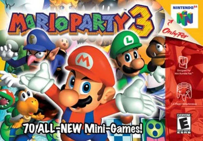 Mario Party 3 cover art for Nintendo 64 (N64) video game