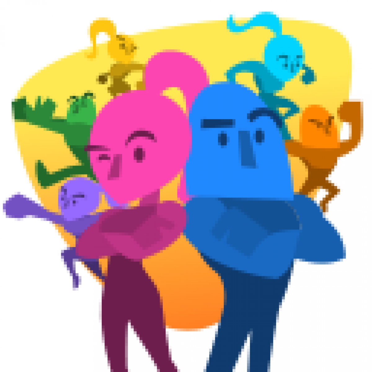 Runbow [Deluxe Edition] console app icon art for Nintendo Wii U (WiiU) video game