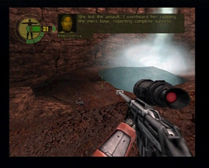 Red Faction [Greatest Hits] – PlayStation 2 (PS2) video game gameplay, first-person shooter.