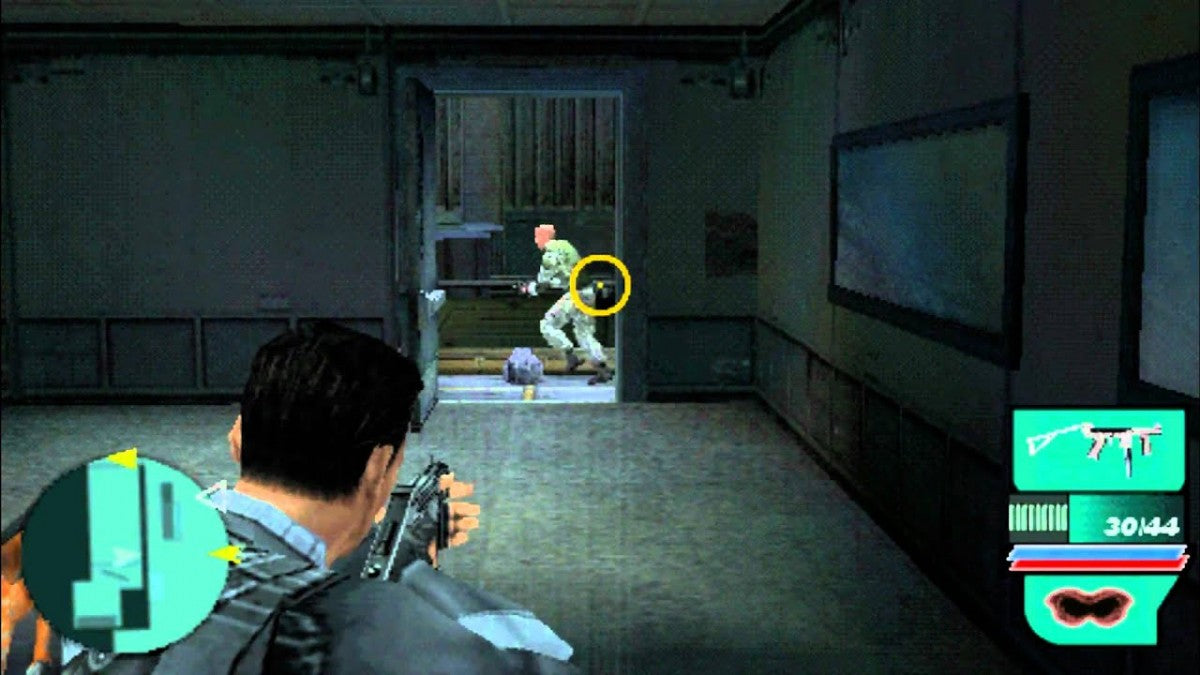 Syphon Filter Dark Mirror gameplay for Playstation Portable (PSP) video game.