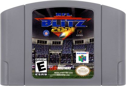 NFL Blitz 2001 cartridge for Nintendo 64 (N64) video game