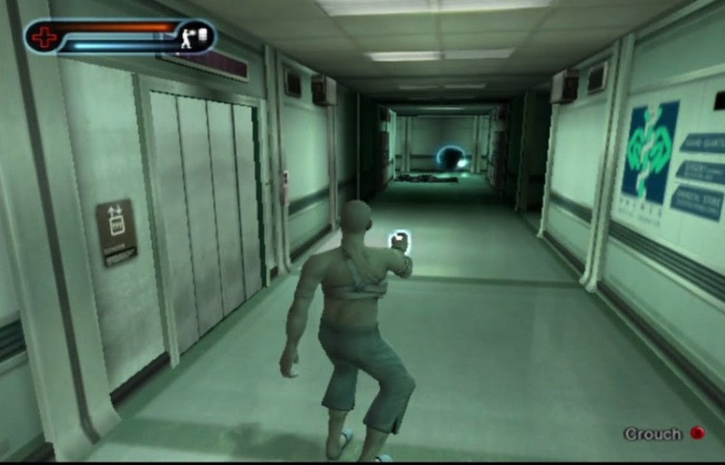 Second Sight Nintendo GameCube for retro video game enthusiasts featuring action adventure gameplay psychic abilities stealth mechanics third person combat suspenseful storytelling puzzle solving and collectible gaming appeal gameplay