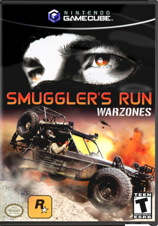 Smuggler's Run: Warzones cover art for GameCube (GC) video game