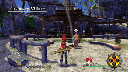 Ys VIII Lacrimosa of DANA Deluxe Edition PS5 game featuring fast-paced action RPG combat, expansive island exploration, and exclusive deluxe edition content gameplay