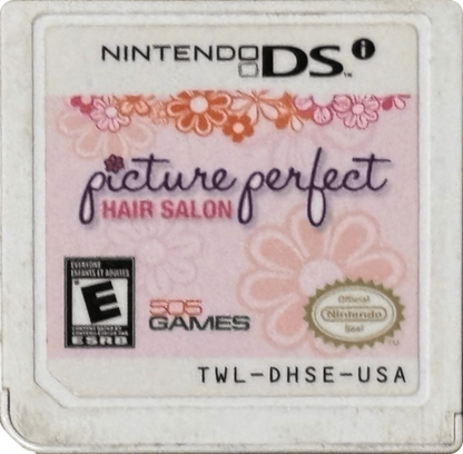 Picture Perfect Hair Salon for Nintendo DS with fashion styling and hair makeover simulation theme cartridge