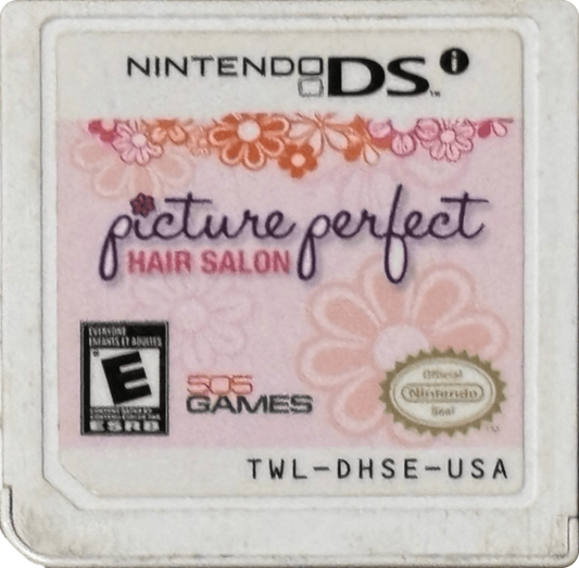 Picture Perfect Hair Salon for Nintendo DS with fashion styling and hair makeover simulation theme cartridge