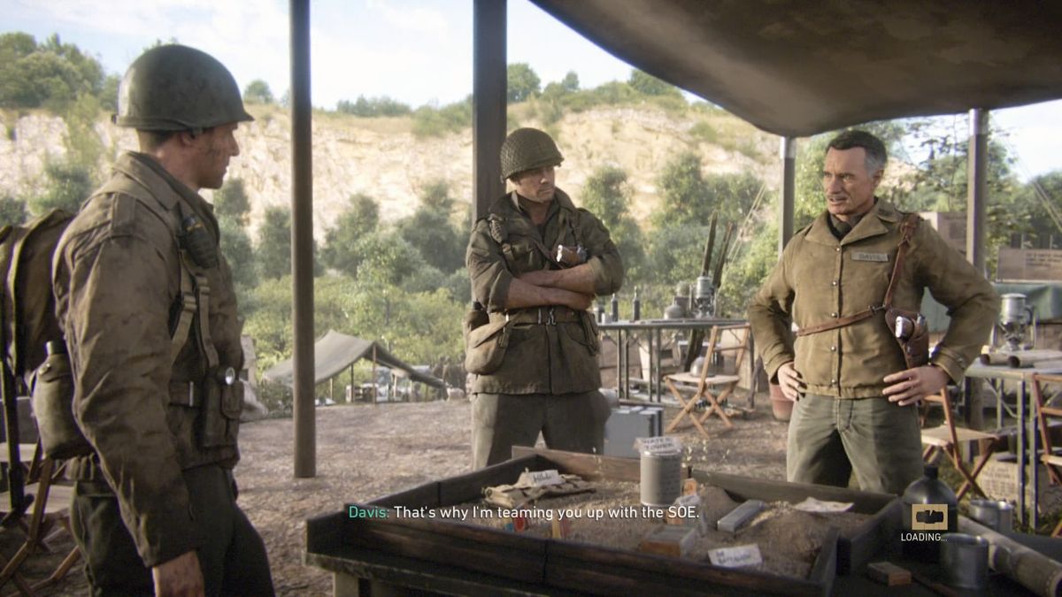 Call of Duty WWII Xbox One first-person shooter set in World War II with cinematic battles and intense multiplayer combat gameplay