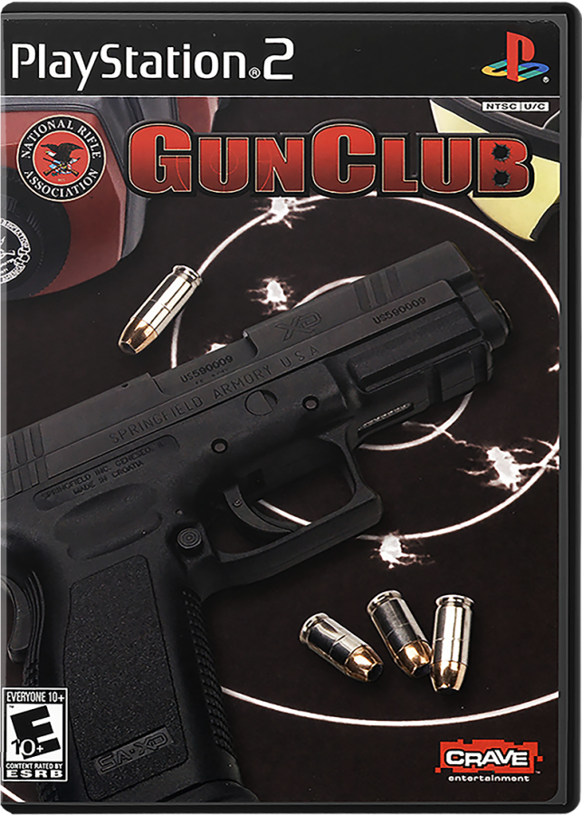 NRA Gun Club cover art for PlayStation 2 (PS2) video game