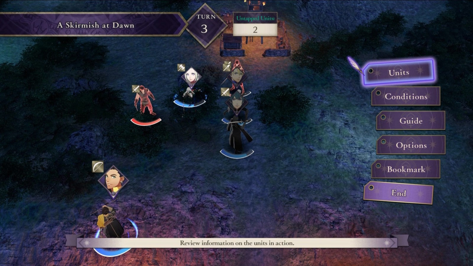 Fire Emblem: Three Houses – Nintendo Switch (NS) gameplay image for video game for NS