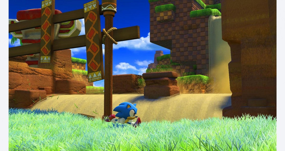 Sonic Forces gameplay image for Nintendo Switch NS video game