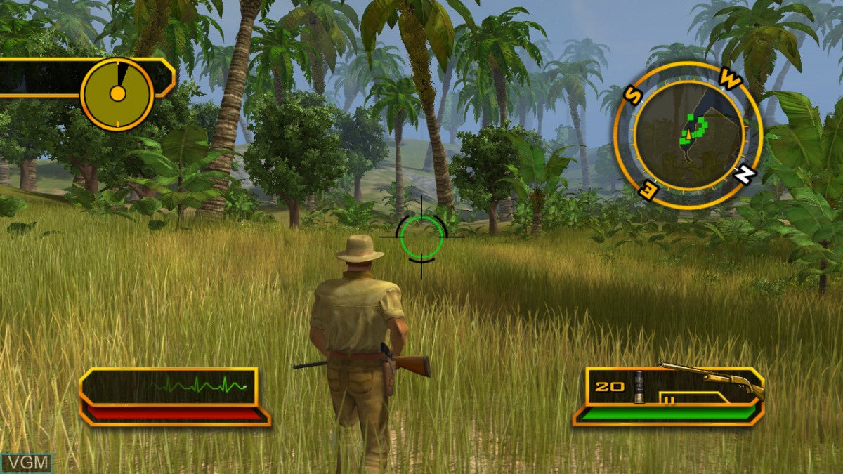 Cabela’s African Safari for PlayStation 2 with hunting simulation and wildlife adventure theme gameplay