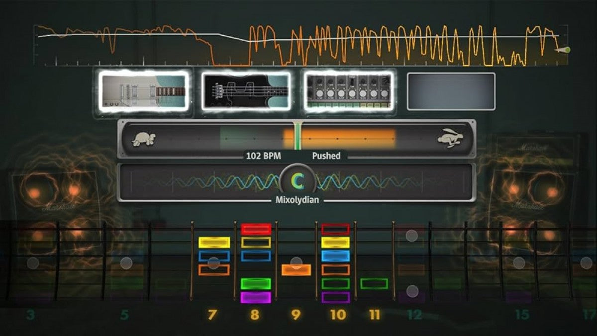 Rocksmith 2014 gameplay for PlayStation 3 (PS3) video game