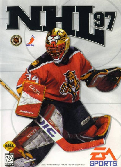 NHL 97 cover art for Sega Genesis (GEN) video game