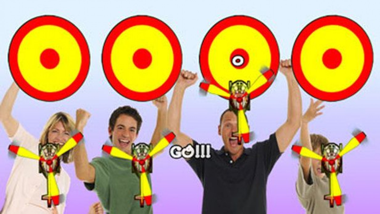 EyeToy: Play 2 gameplay for PlayStation 2 (PS2) motion-controlled party mini-game collection video game