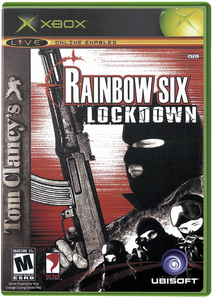 Tom Clancy's Rainbow Six: Lockdown cover art for Xbox (XBOX) video game