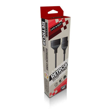 Retro-Bit NES controller extension cable for classic Nintendo gaming consoles