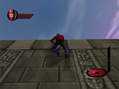 Spider-Man gameplay for Nintendo GameCube (GC) superhero action adventure video game